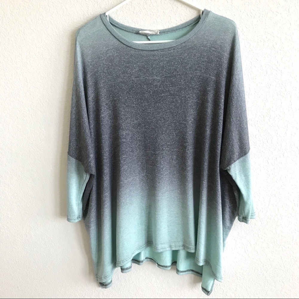 Crescent | Oversized Ombré Sweater